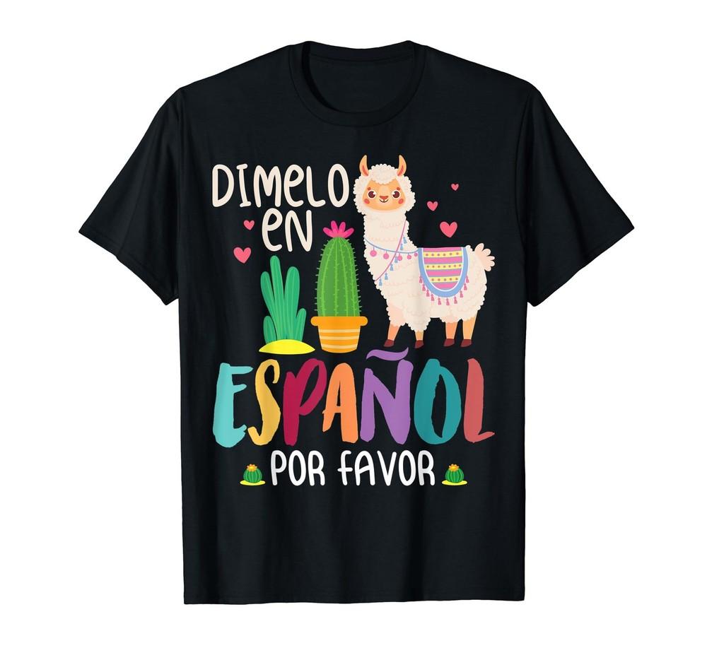 Novelty En Español Por Favor Spanish Loners Tee Shirt Gift T-Shirt Unisex T-Shirt