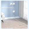 1 Roll 3meter/118.11inch Self-adhesive Electrical Conduit Cable protector,PVC Cable Channel,concealed Cable Tray