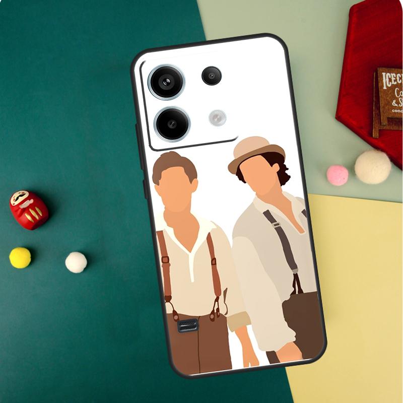 Damon and Stefan Vampire Diaries Case For Xiaomi Redmi Note 14 Pro 13 12 11 10 15 Pro Plus Redmi 15C 14C 13C 10C 12C 15 Funda