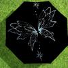 1pc Fairy Wings Star Automatic Folding Umbrella 8 Rib Iron Frame,  Suitable for Travel, Daily Use, Birthday, Women & Men Gift c1231049