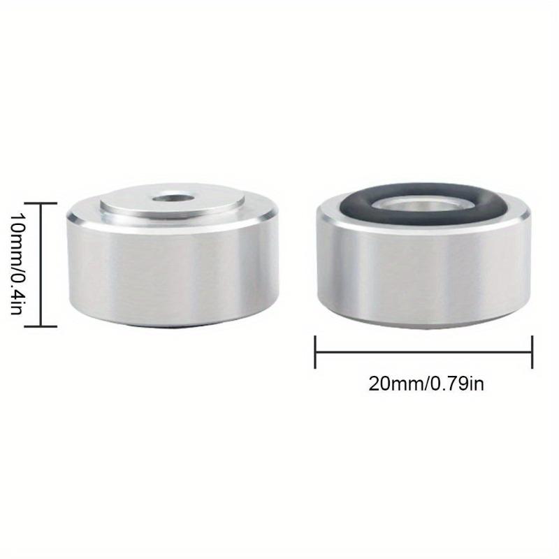 4Pcs Speaker Spikes Stand Feet Pad Aluminum Alloy Speaker Isolation Stand Feet Pad Speaker Feet Pad For Speaker