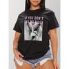 Summer Round Neck 3D Letter Women Print Top Fashionable Casual Short Sleeved Women's T-shirts