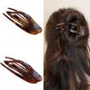 Large Hair Claw Clip Not Slip Grip Shatterproof PC Plastic Hairpin Headdress For Sensitive Scalp Gym Work Travel