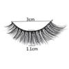 Fashion Multilayer Glam Wispy Fluffy False Eyelashes Natural Long Thick Cross Extension Tools