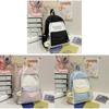 Youth Campus Backpack Nylon Girls School Bag With Padded Straps For Travel And Study