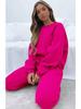 European Winter Women's Printed Hoodie & Pants Set