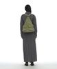 Partimento Woman Sleeve-Tie Shirt Maxi Dress_Navy Check