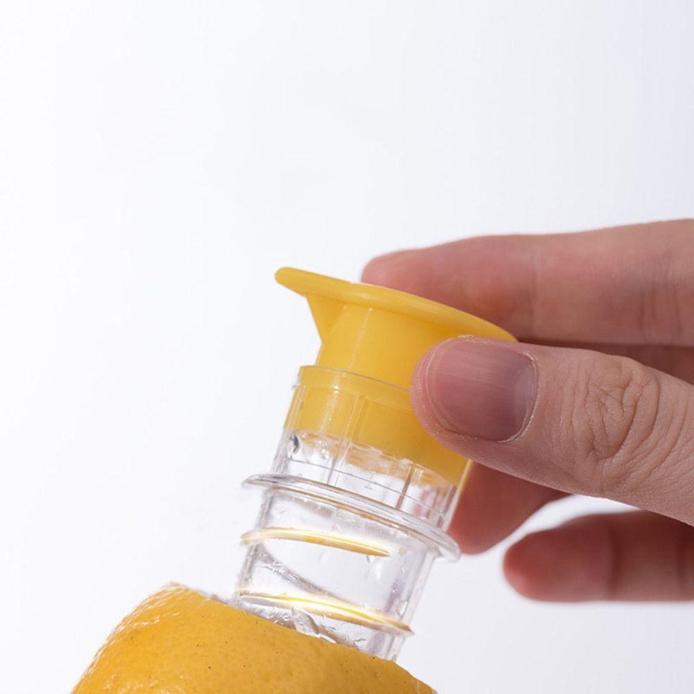 2pcs Spiral Design Lemon Filter Plastic Citrus Reamer Kitchen Gadgets Lemon Juicer  Dessert