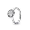 925 Silver Size 6 7 8 9 Rose, Butterfly,Snowflake Zircon Ring for Women's Parties, Weddings, FashionJewelry