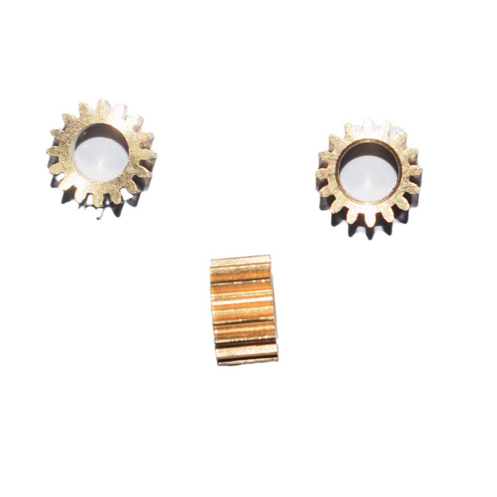 16-Tooth Copper Gear with 5mm Hole for Motor Spindle and Gearbox In Toy Accessories