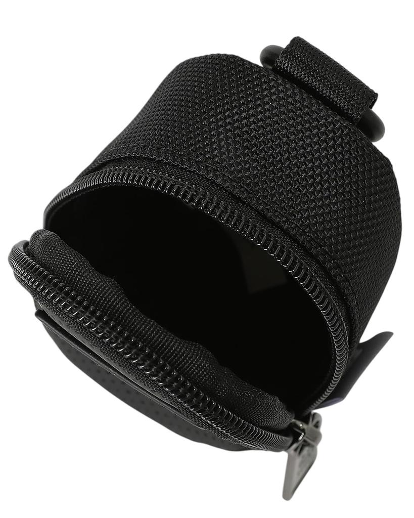 New Balance Golf Ball Holder [Synthetic Leather Series] (Holds 2 Balls) / 012-5284004 010_Black FR