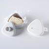 OSK (OSK) LS-20 Bomb Rice Ball Case, 290ml, Gray, Made in Japan, Microwave-Safe, with Pressed Mould, Set of 2, Made in Japan