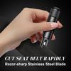 1Pc Dual-use Car Safety Escape Hammer with Underwater Window Breaker and Scissors for Quick Escape