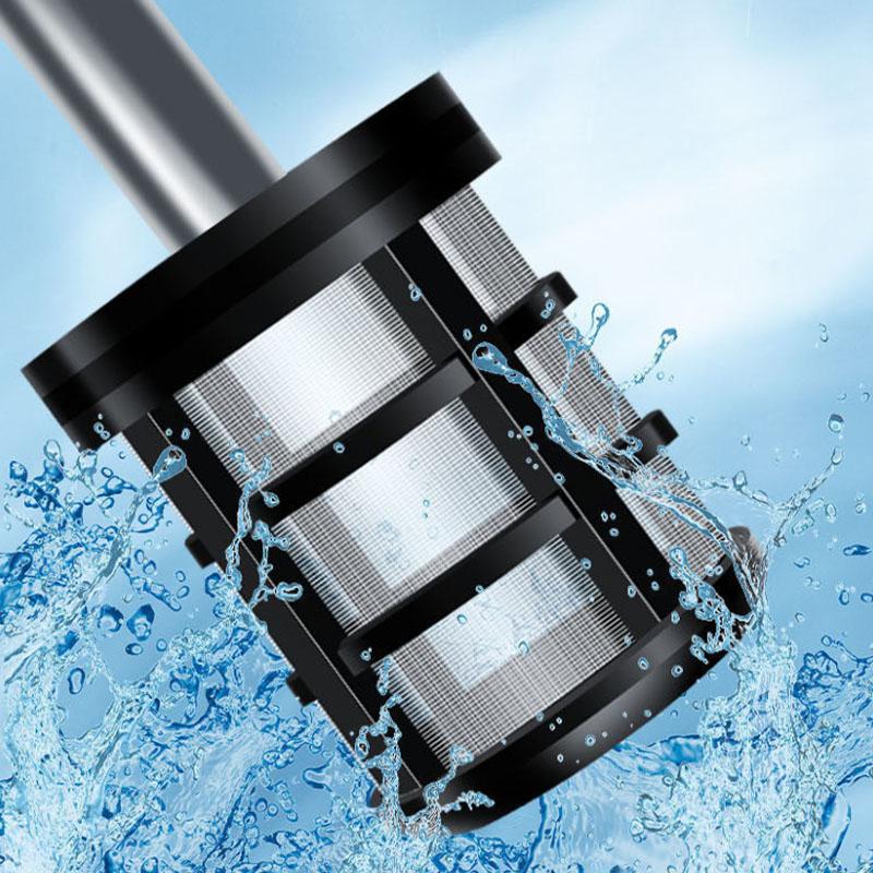 158VF Schwarz Allgemeiner Garten-Wasserpistolen-Sprinkler Drahtlose Hochdruck-Wasserpistole Tragbares Autowasch-Reinigungswerkzeug