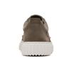 Clarks Zweilagige Rindsleder Retro Mode Low-Top Sneaker Herren Sneaker Grau 261739547