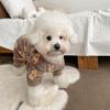 Pet Plush Jumpsuit Autumn Winter Medium Small Dog Clothes Warm Fleece Sweet Pajamas Kitten Puppy Cute Pullover Chihuahua Pug