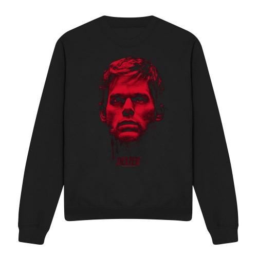 Dexter Unisex Adult Bloody Face Sweatshirt