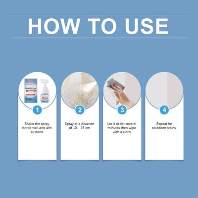 1/3 Pezzi Spray Rimuovi Muffa per Piastrelle e Pareti, Rimuovi Muffa per Rimuovere Contaminazione, Efficace Prevenzione Muffa, Prevenzione Muffa/Non Tossico/E