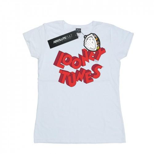 Looney Tunes Womens/Ladies 3D Logo Cotton T-Shirt