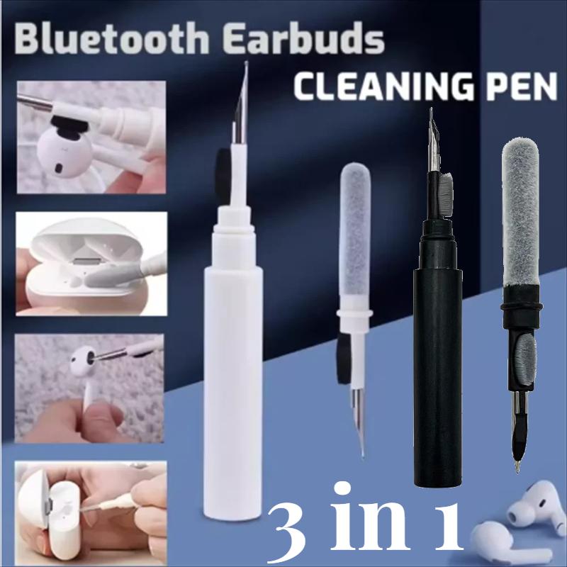 3 IN 1 Earbuds Cleaning Kit Portable Cleaner Pen for AirPods Pro 1/2/3 Bluetooth Earphone Phone Tablet Dust Removal Tool