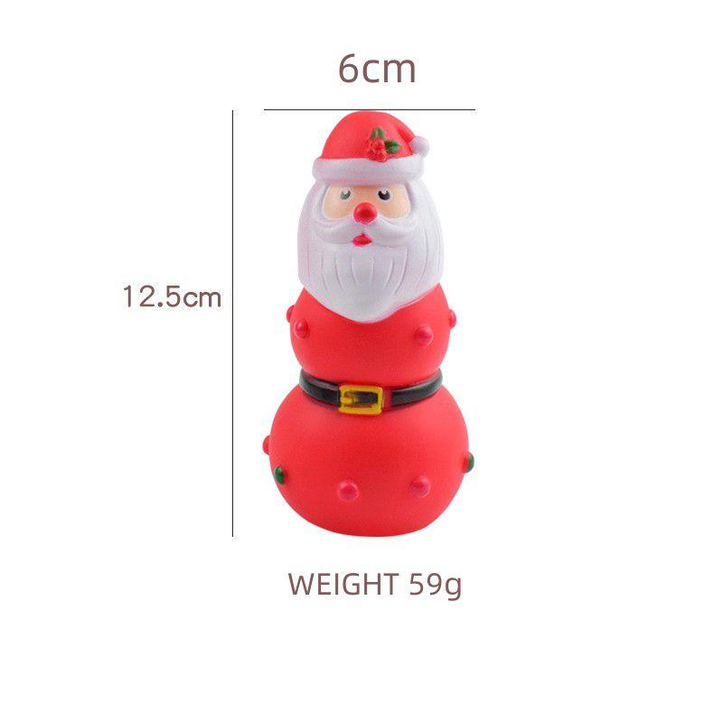 

Pet Dog Chew Toy Squeaker Toys Elk Animals Puppy Teeth Doll Santa Claus Santa Claus