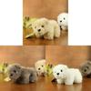 Arctic Bear Plush Keychain Soft Stuffed Toy For Girls And Boys