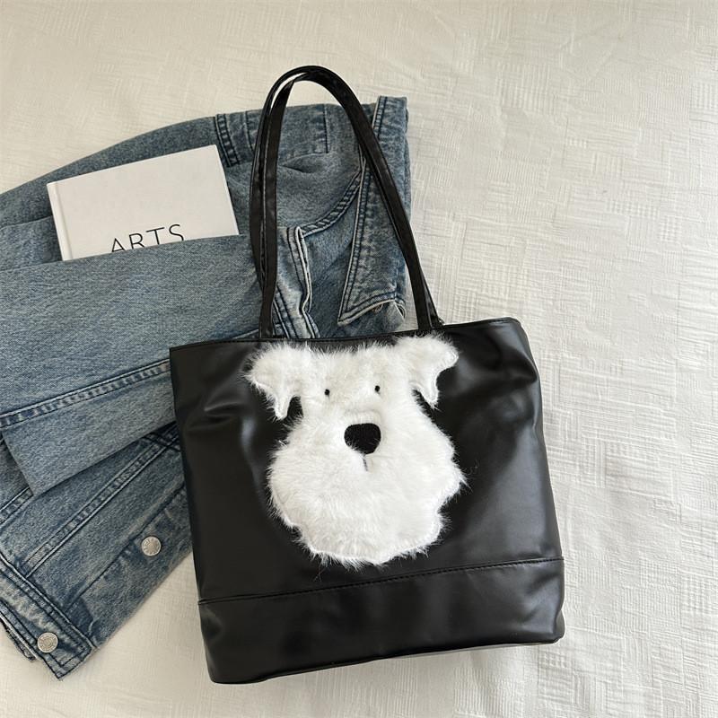 Stylish And Practical Large Capacity Shoulder Bag For Women Ideal For Daily Outings чёрный