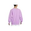 Nike Felpa Girocollo in French Terry Air Sportiva Viola DV9830-591