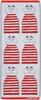 Marushin Face Towel LISA LARSON Lisa Larson 33 X 80cm Minmi Red Day Birthday Present Gift 8805000700 Approx. Mother's