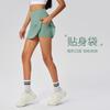 Summer fake two-piece sports short skirt women cover hips and show thinness with lining tennis skirt ice-feeling quick-drying yoga skirt D