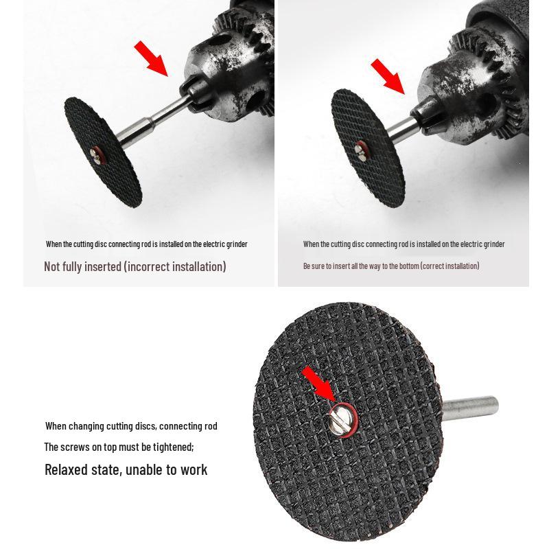 32mm Resin Cutting Blade for Thin Iron & Steel - Double Mesh Saw Accessory