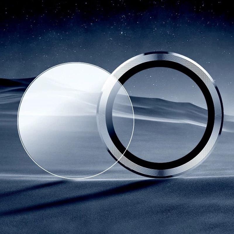 1Set Metal Camera Lens Ring Protector For Samsung Galaxy S26 S25 S24 S23 Ultra Plus Transparent Tempered Glass Rear Lens Cover