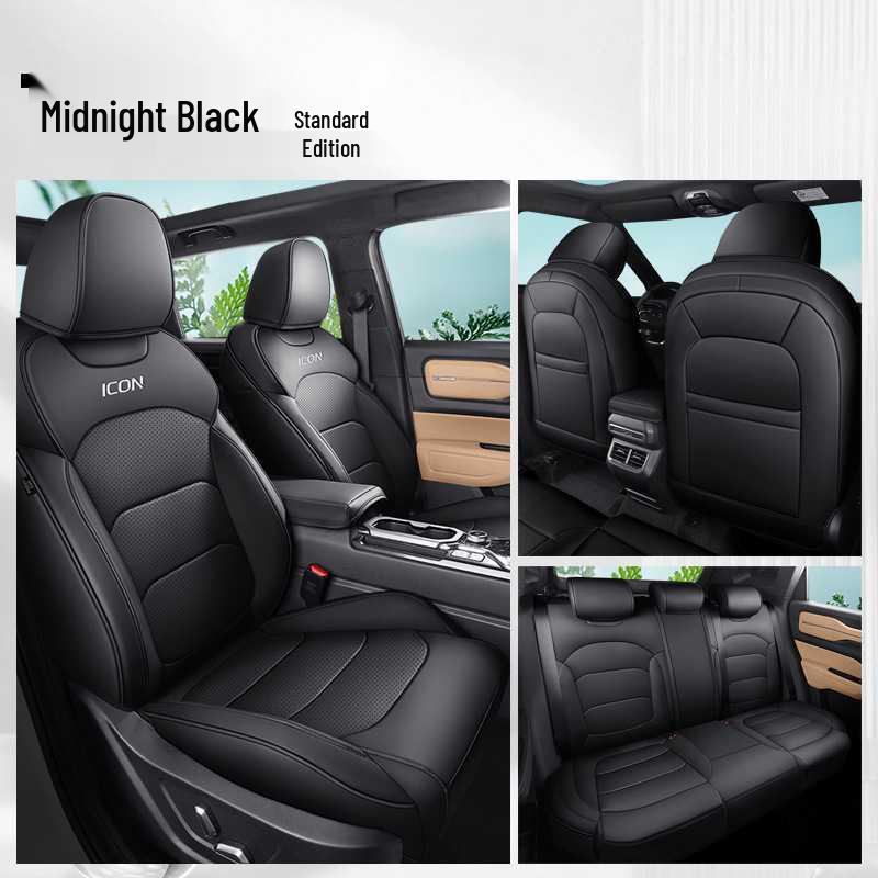 

Five-Seater Perforated Leather Car Seat Cushion for All Seasons Applicable models and years (rear full coverage)