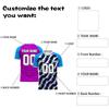 Blank DIY Sports for Custom Printing, Basketball Soccer Shirt, Men's Athletic Training Top