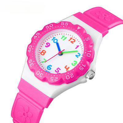 Fashion Outdoor Watches Sports Kids Waterproof PU Wristband Quartz Children Wristwtatch For Boys Girls