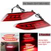 1 Pair LED Rear Bumper Reflector Light Red Car Driving Brake Fog Trim Molding Tail Lamp For Honda HR-V Vezel 2015 2016 2017 2018
