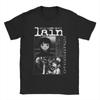 Serial Experiunisexts Lain Classic TShirt T Shirts Unisex Unisex Cotton Humorous TShirt O Neck Tees Short Sleeve Clothing Big Size