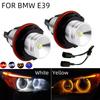 2Pcs Car LED Angel Eyes Marker Lights Bulbs Error Free Fog Lamp For BMW E39 E53 E60 E61 E63 E64 E65 E66 E87 525i 530i Xi 545i M5