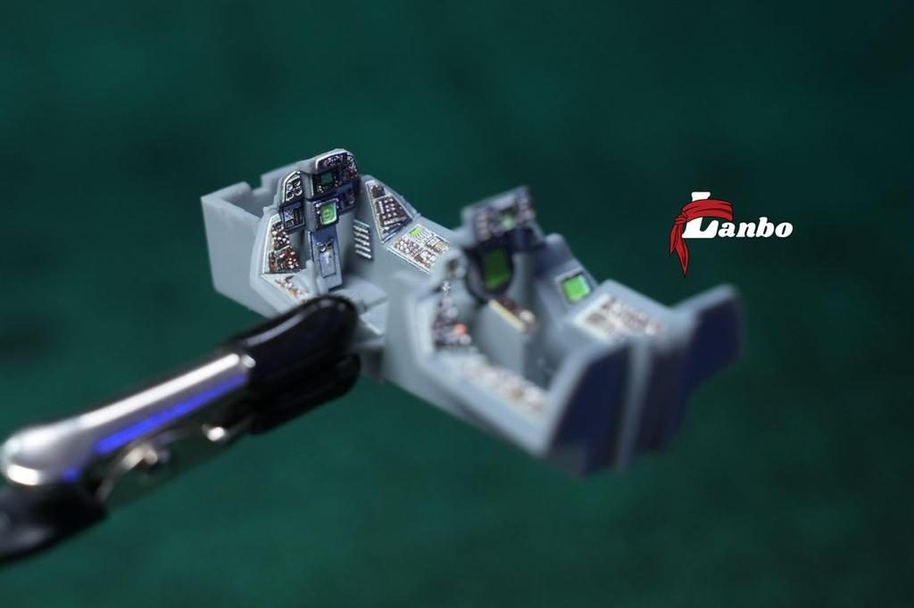Lambo Models 1/72 F-14B Innenraum 3D-Abziehbild (für Hobby Boss) Plastikmodell-Abziehbild LNB72111 (Flugzeug)