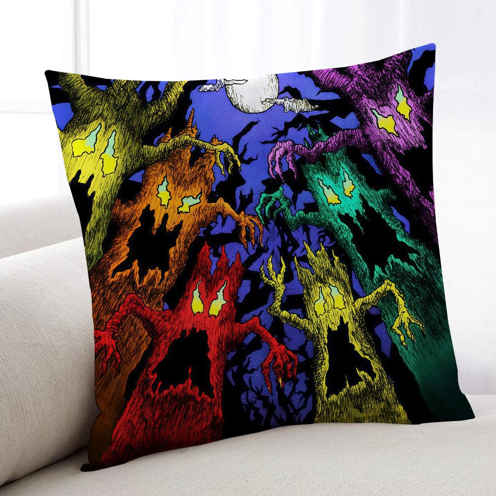 S-Sematary Rapper Hip Hop Cushion Cover Home Bedding Sofa Living Room Pillowcase Simple Soft Skin Cushion Cover Party Gift