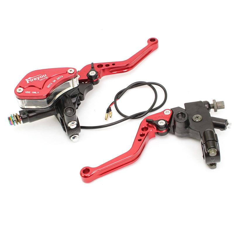 22mm Motorcycle Brake Clutch Pump Master Cylinder Handles Lever Handlebar Hydraulic Clutch Accessories For ATV Electric Moto