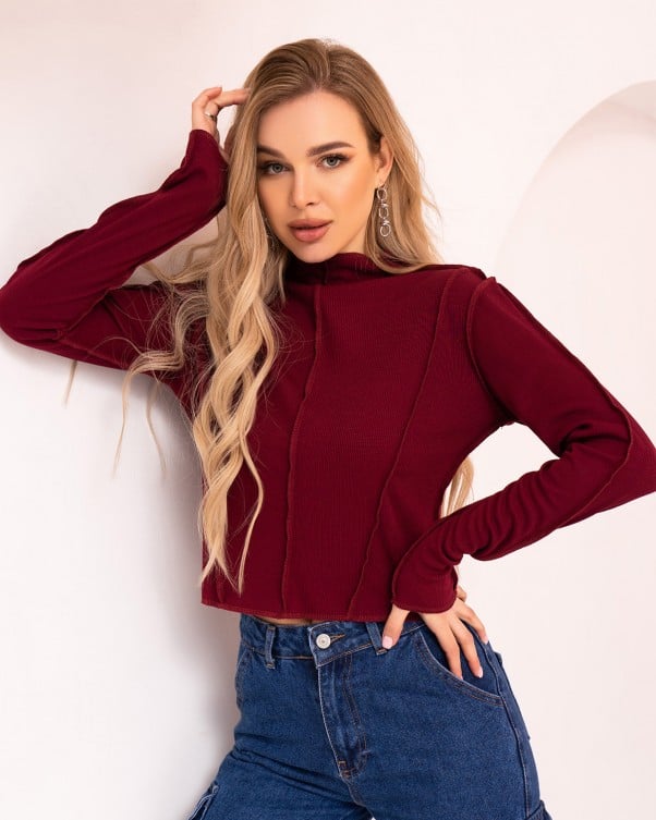 

Укорочена водолазка із зовнішніми швами ISSA Plus