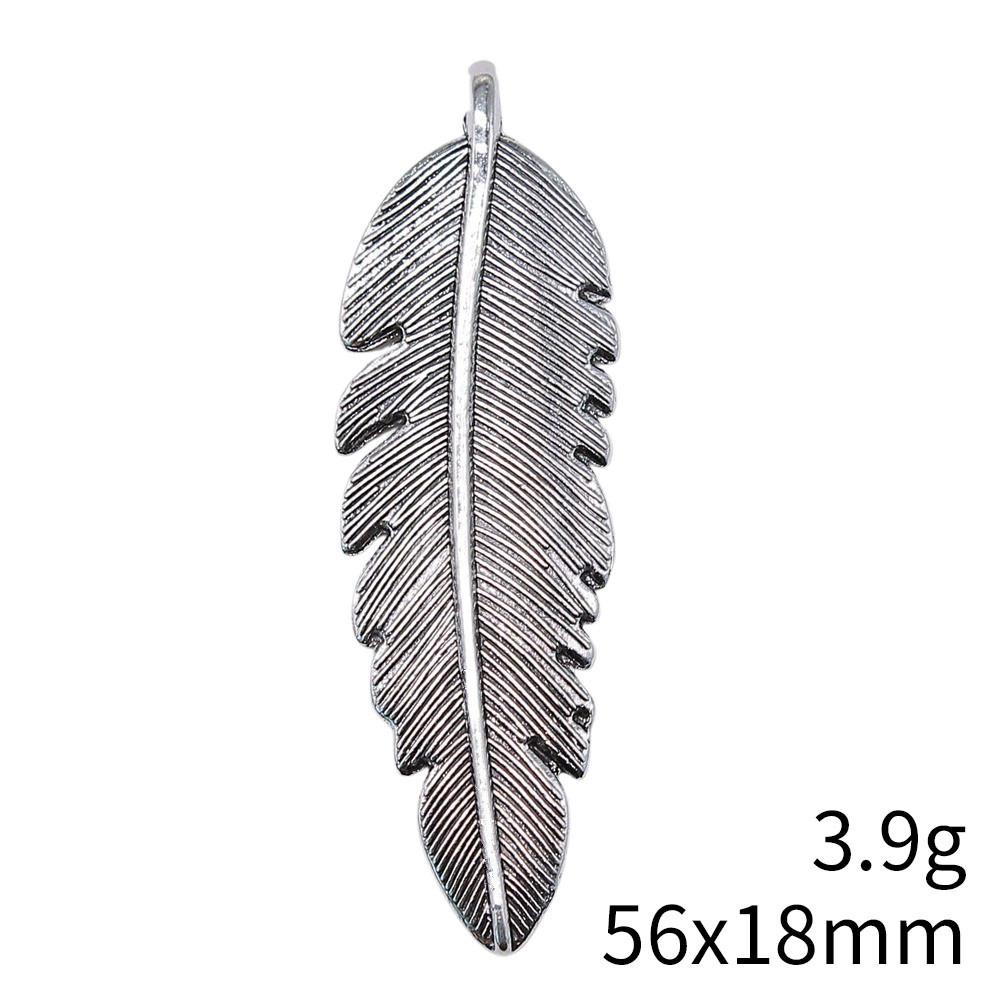 NewArrivals Charms Jewerly Making Feathers Leaf Charms Pendant Ornaments For Home Car Pendant
