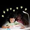 Glow Glass Stickers Fluorescence Meteor Star Moon Permanent Luminous Children Room Dormitory Decorat