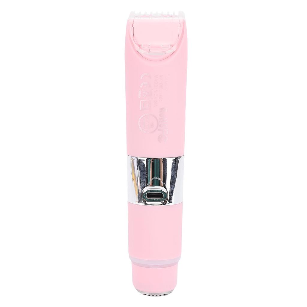 2 In 1 Electric Body Hair Trimmer for Women IPX7 Water Proof Body Hair Groomer for Bikini Ar Legs Underarms Rechargble