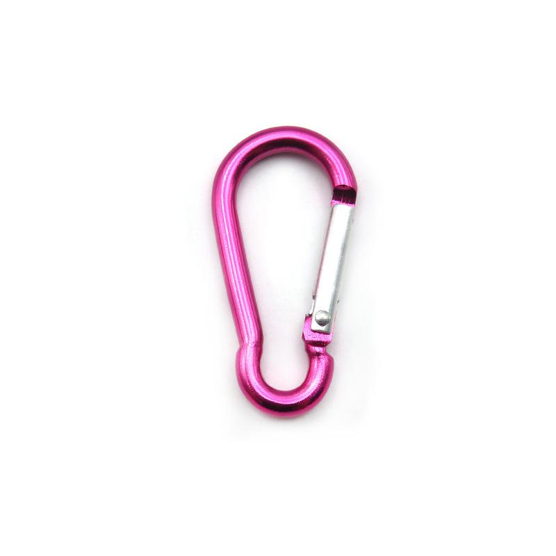 1/11/11pcs Aluminum Carabiner Key Chain Clip Outdoor Camping Keyring Snap Hook Water Bottle Buckle Kit Climbing Accessories