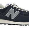 New Balance Pottery X  NB 574 Retro Lässig Dämpfend Langlebig Low-Top Sneakers Unisex Sneakers Tiefblau U574BG2