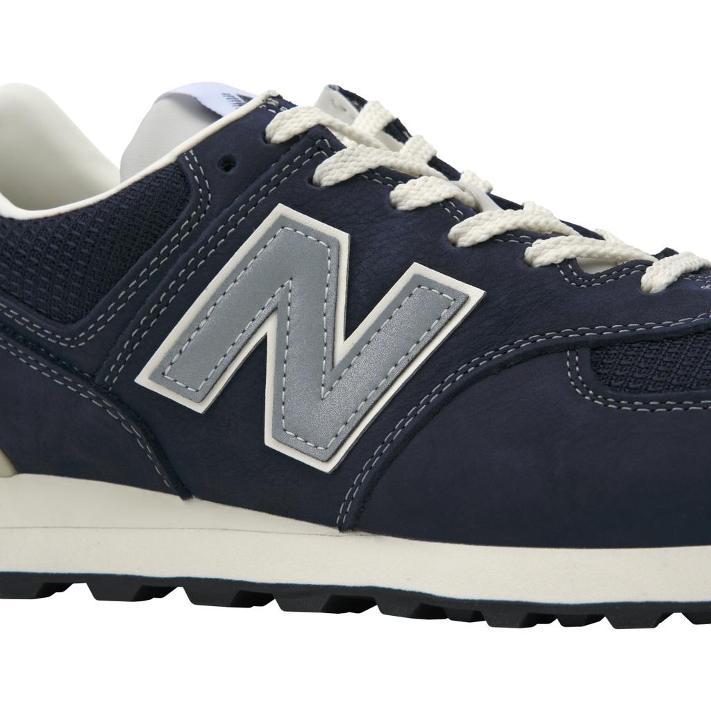 New Balance Pottery X  NB 574 Retro Lässig Dämpfend Langlebig Low-Top Sneakers Unisex Sneakers Tiefblau U574BG2
