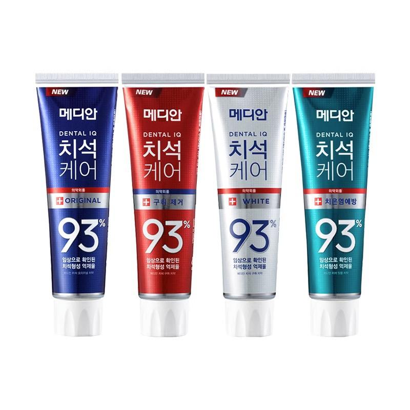 Median 93 Korean Toothpaste - 120g for Fresh Breath and Clean Mouth
