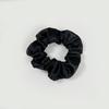 European-American Satin Pleated Hair Tie - French Minimalist Design